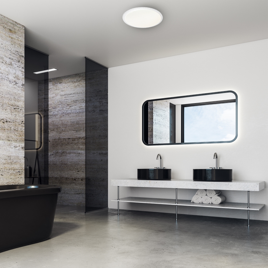 Димируемо LED таванно осветително тяло CRUZ LED/40W/230V 2000lm + дистанционно управление