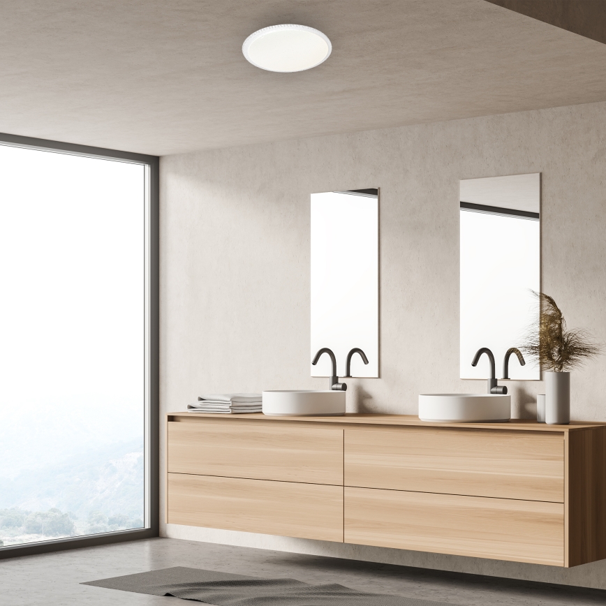 Димируемо LED таванно осветително тяло CRUZ LED/40W/230V 2000lm + дистанционно управление