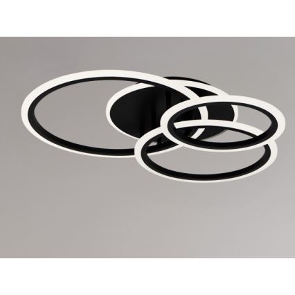 LED Димируема таванна лампа LED/90W/230V 3000-6500K + дистанционно управление