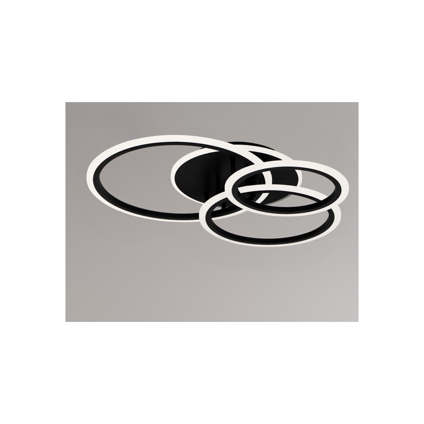 LED Димируема таванна лампа LED/90W/230V 3000-6500K + дистанционно управление