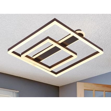 LED димируема таванна лампа LED/95W/230V 3000-6500K + дистанционно управление