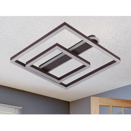 LED димируема таванна лампа LED/95W/230V 3000-6500K + дистанционно управление