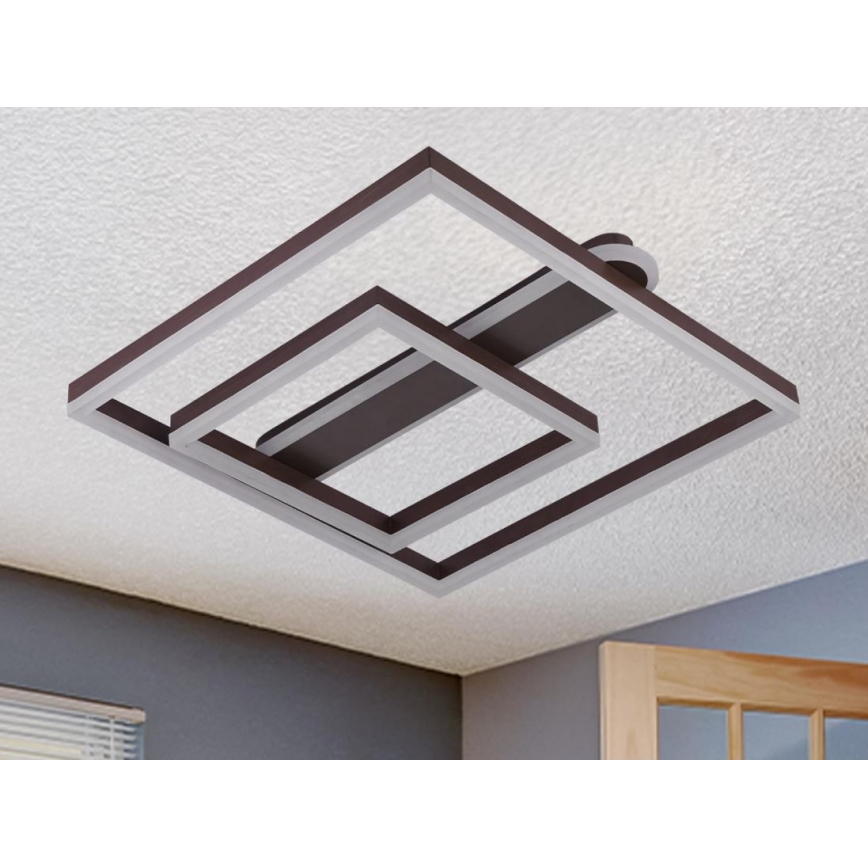 LED димируема таванна лампа LED/95W/230V 3000-6500K + дистанционно управление