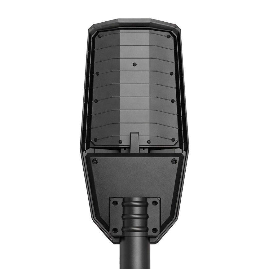 LED димируема улична лампа със сензор и слънчев панел KOBRA LED/400W/3,2V 24000 mAh IP65 антрацит + дистанционно управление