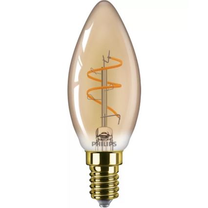 LED димируема крушка VINTAGE Philips B35 E14/3,1W/230V 2200K CRI 90