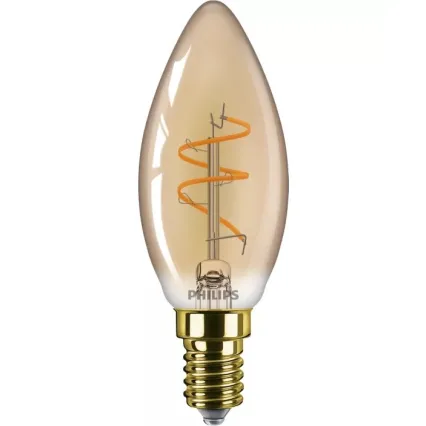 LED димируема крушка VINTAGE Philips B35 E14/3,1W/230V 2200K CRI 90