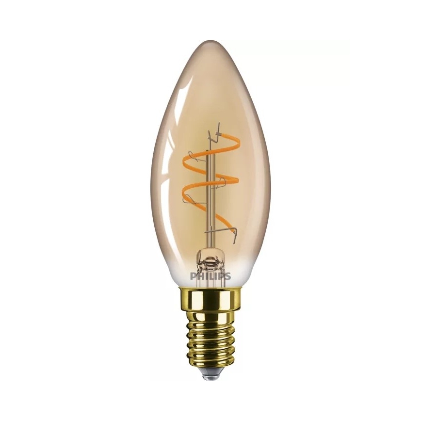 LED димируема крушка VINTAGE Philips B35 E14/3,1W/230V 2200K CRI 90