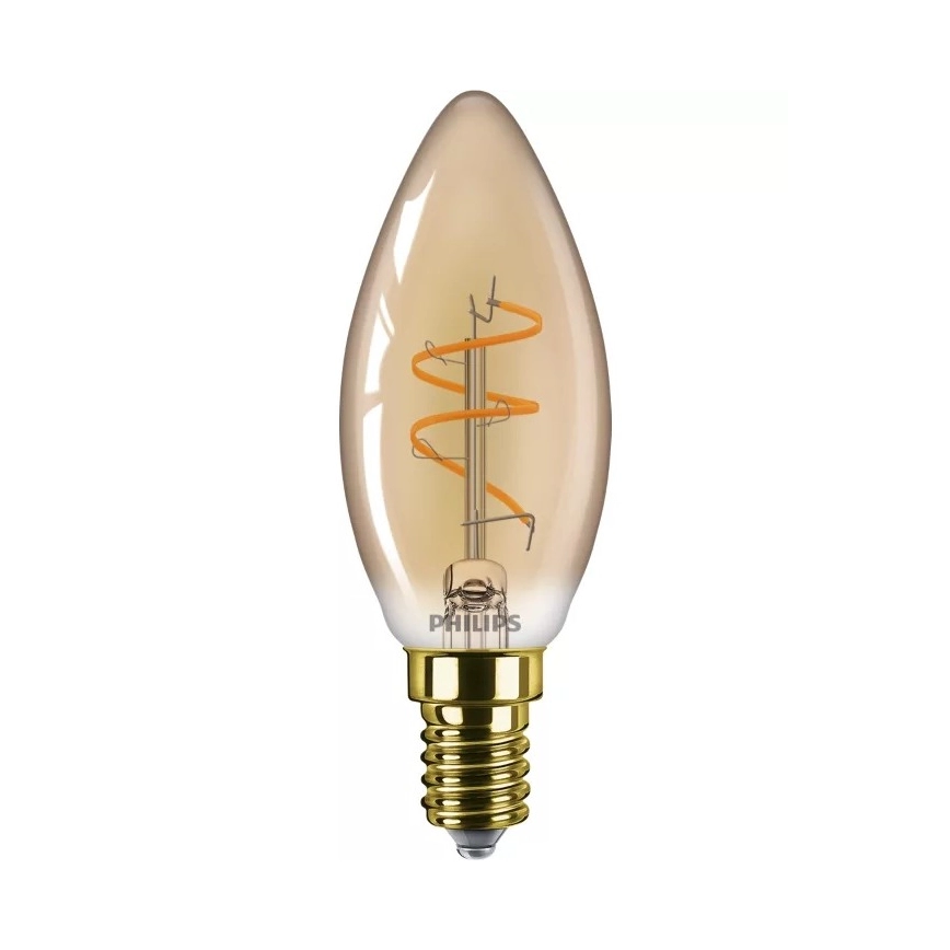 LED димируема крушка VINTAGE Philips B35 E14/3,1W/230V 2200K CRI 90