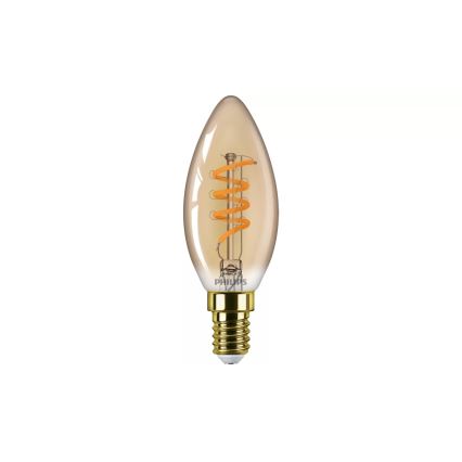 LED димируема винтидж крушка Philips E14/2,5W/230V 1800K