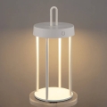 LED димируема външна презареждаема сензорна настолна лампа GENTLE LED/1,5W/3,7V 3000 mAh IP44 бяла