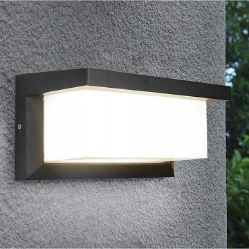 LED димируема външна стенна лампа NEELY 1xE27/6W/230V 2700-6500K IP54 антрацит