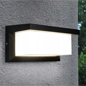 LED димируема външна стенна лампа NEELY 1xE27/W/230V 2700-6500K IP54 черна