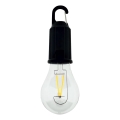 LED димируема външна висяща презареждаема лампа LED/3W/5V 400 mAh IP44