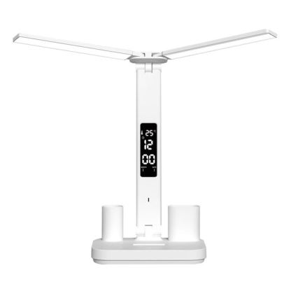 Димируема презареждаема настолна LED лампа NOBLITE P LED/5W/5V 3000/4000/6000K 2200 mAh бяла
