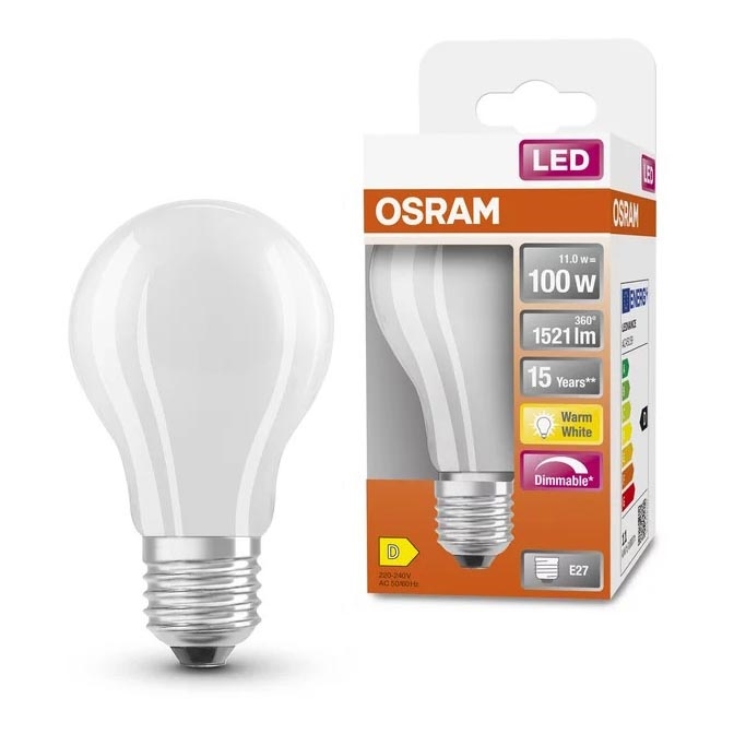 LED Димируема крушка A60 E27/11W/230V 2700K - Osram