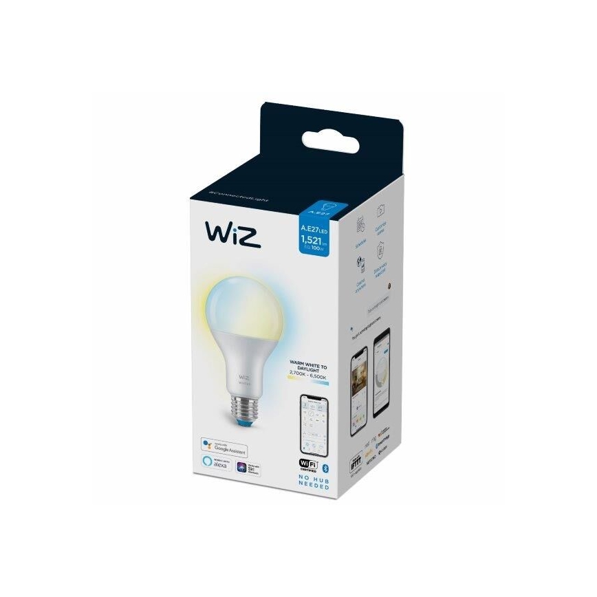 LED Димируема крушка A67 E27/13W/230V 2700-6500K CRI 90 Wi-Fi - WiZ