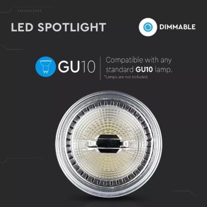 LED Димируема крушка AR111 GU10/12W/230V 4000K