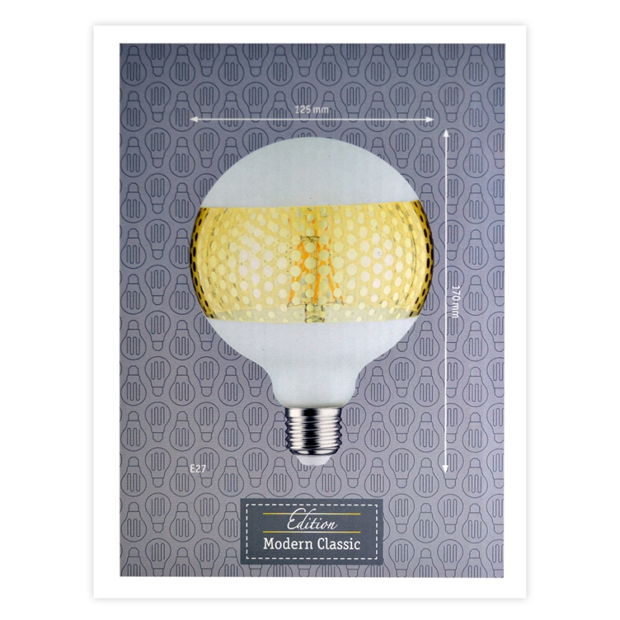 LED Димируема крушка CLASSIC G125 E27/4,5W/230V 2500K - Paulmann 28770