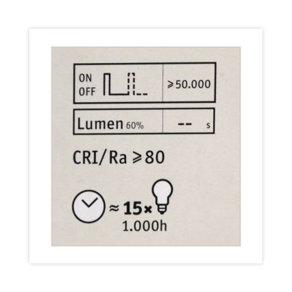 LED Димируема крушка CLASSIC G125 E27/4,5W/230V 2600K - Paulmann 28742