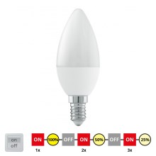 LED Димируема крушка E14/6W/230V - Eglo
