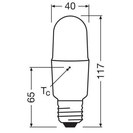 LED Димируема крушка E27/11W/230V 2700K CRI 90 - Osram