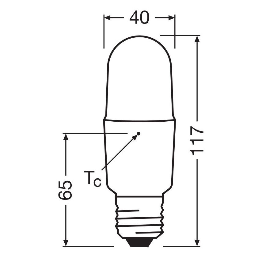 LED Димируема крушка E27/11W/230V 6500K CRI 90 - Osram