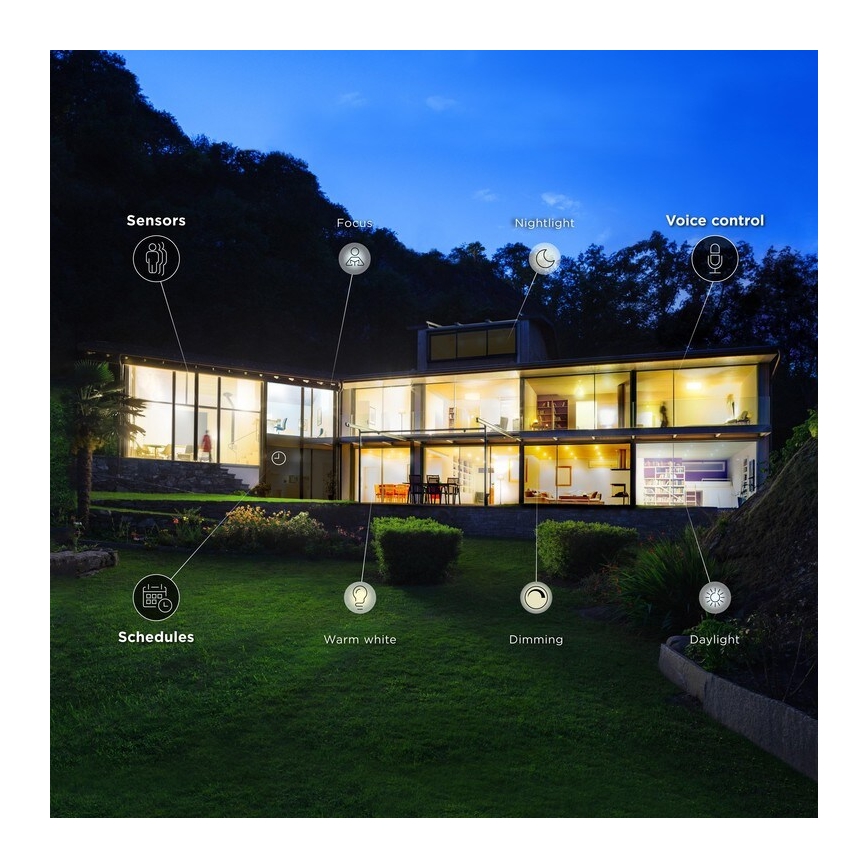 LED Димируема крушка E27/15W/230V 2700-6500K Wi-Fi - WiZ