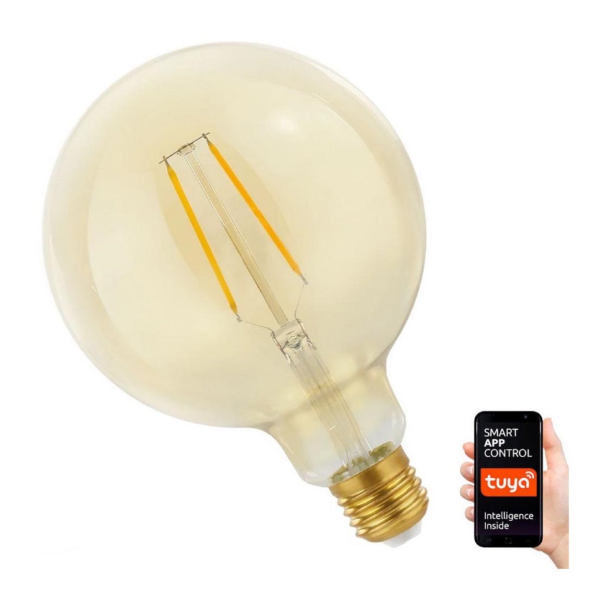 LED Димируема крушка E27/5,5W/230V 1700-2700K Wi-Fi Tuya