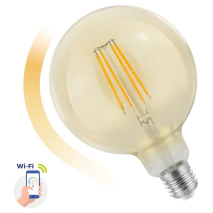 LED Димируема крушка E27/5,5W/230V 1700-2700K Wi-Fi Tuya