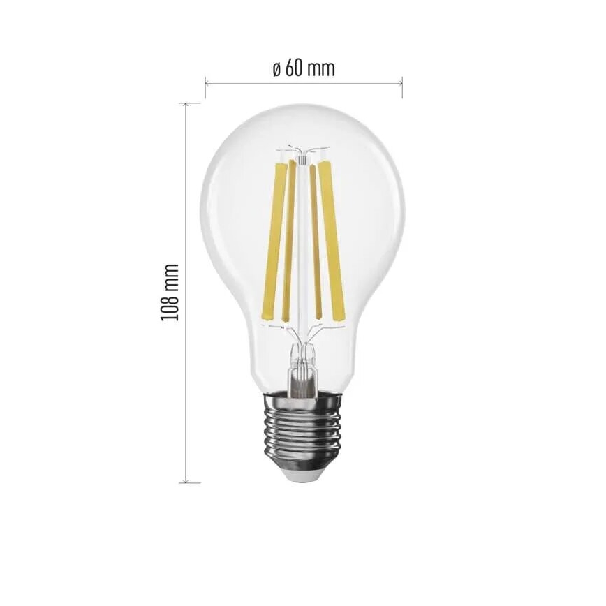 LED Димируема крушка FILAMENT A60 E27/11W/230V 4000K