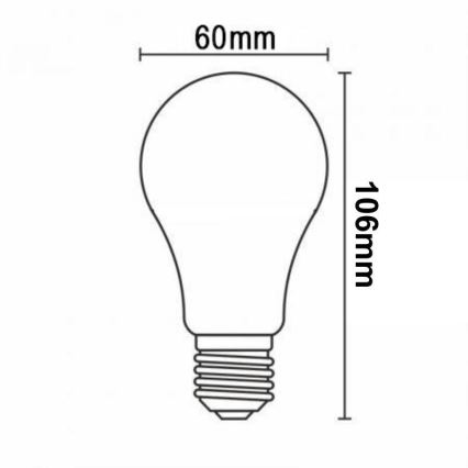 LED Димируема крушка FILAMENT A60 E27/11W/230V 4000K