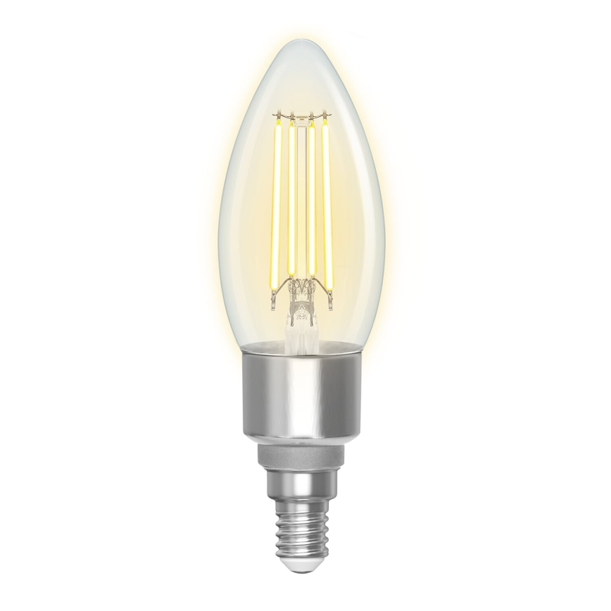 LED Димируема крушка FILAMENT C35 E14/4,5W/230V 2700-6500K Wi-Fi - Aigostar