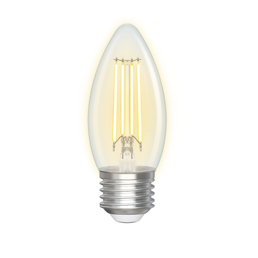 LED Димируема крушка FILAMENT C35 E27/4,5W/230V 2700-6500K Wi-Fi - Aigostar
