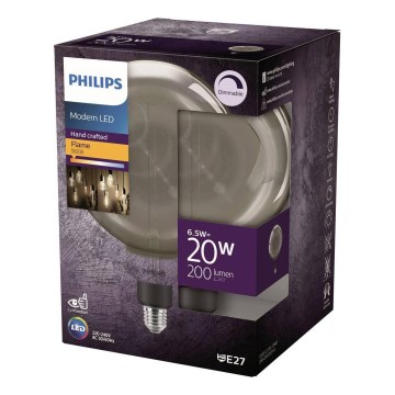 LED димируема крушка FILAMENT G200 E27/6,5W/230V 1800K