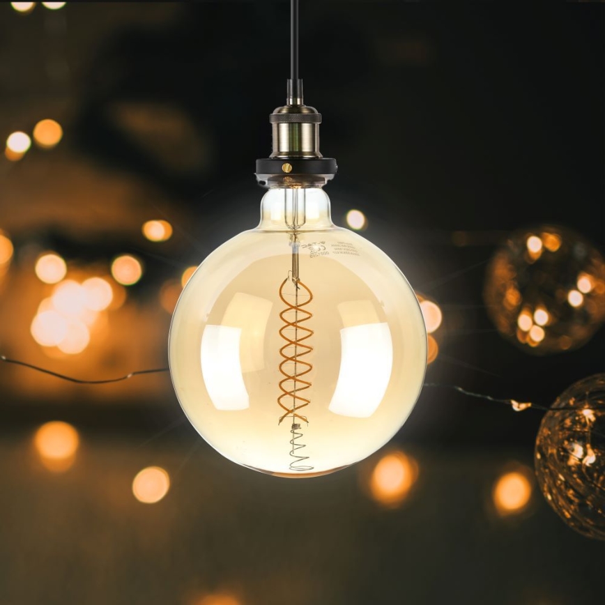 LED Димируема крушка FILAMENT G200 E27/8W/230V 1800K