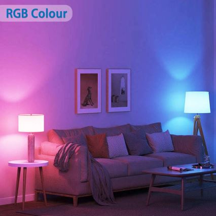 LED Димируема крушка FILAMENT G45 E14/6,5W/230V 2700-6500K Wi-Fi - Aigostar