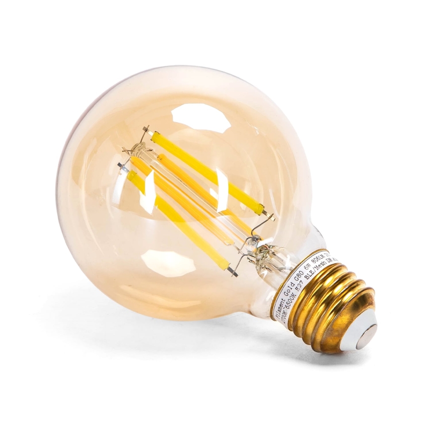 LED Димируема крушка FILAMENT MESH Smart G80 E27/6W/230V 2700-6500K - Aigostar