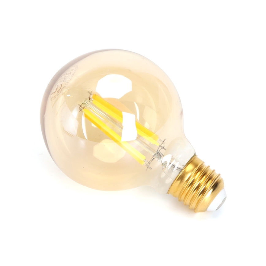 LED Димируема крушка FILAMENT G80 E27/6W/230V 2700-6500K Wi-Fi - Aigostar