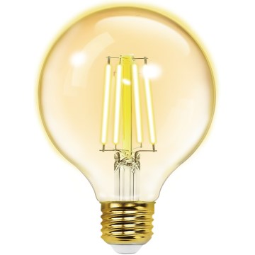 LED Димируема крушка FILAMENT G95 E27/6W/230V 2700-6500K Wi-Fi - Aigostar