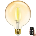 LED Димируема крушка FILAMENT MESH Smart G125 E27/6W/230V 2700-6500K - Aigostar