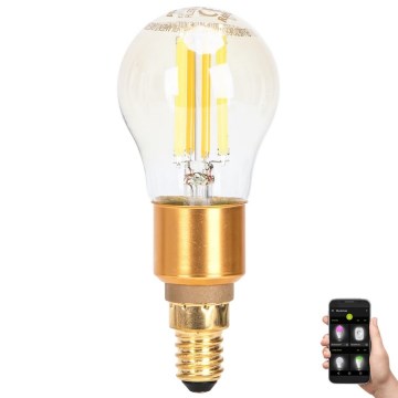 LED Димируема крушка FILAMENT MESH Smart G45 E14/4,5W/230V 2700-6500K - Aigostar