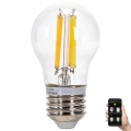 LED Димируема крушка FILAMENT MESH Smart G45 E27/4,5W/230V 2700-6500K - Aigostar