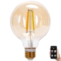 LED Димируема крушка FILAMENT MESH Smart G95 E27/6W/230V 2700-6500K - Aigostar