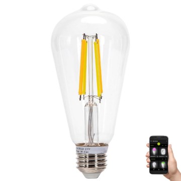 LED Димируема крушка FILAMENT MESH Smart ST64 E27/6W/230V 2700-6500K - Aigostar