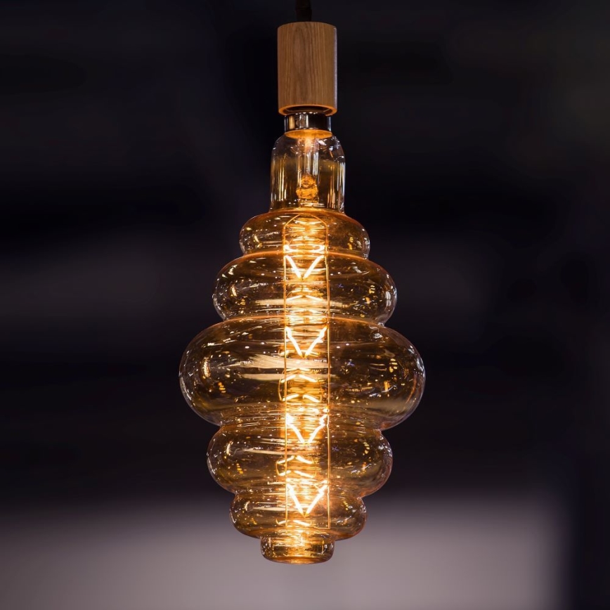LED Димируема крушка FILAMENT S200 E27/8W/230V 1800K