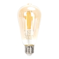 LED Димируема крушка FILAMENT ST64 E27/6W/230V 2200K - Aigostar