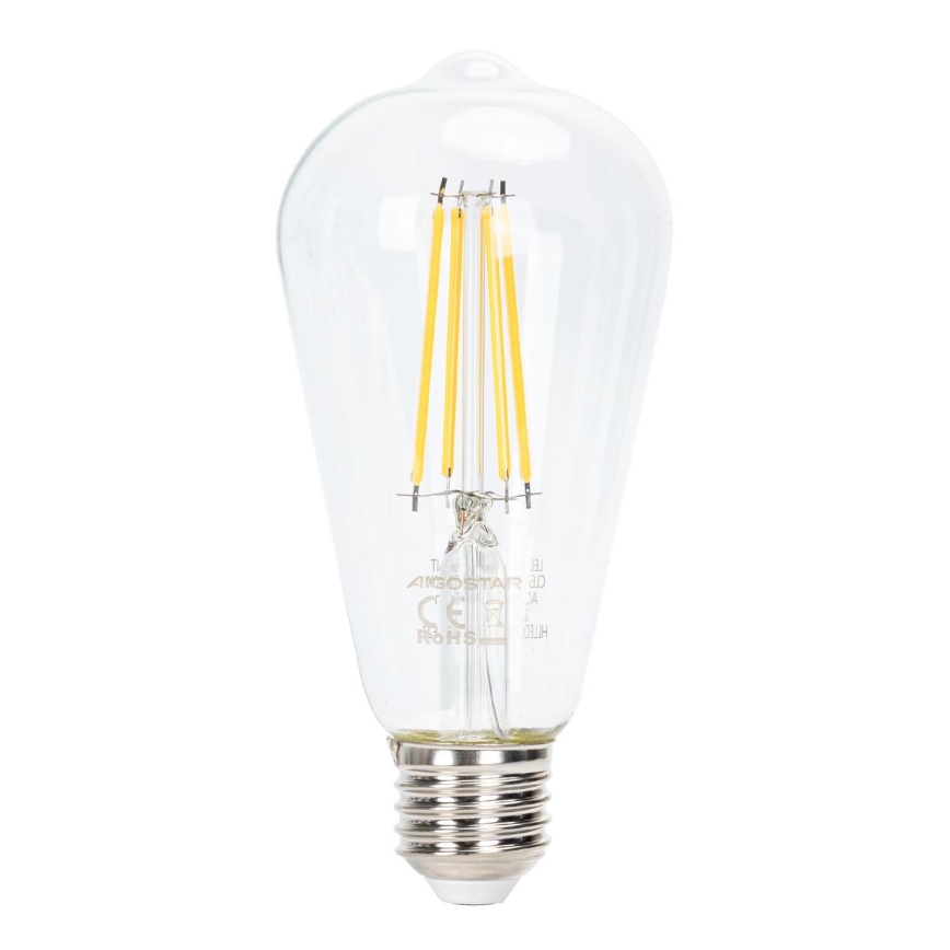 LED Димируема крушка FILAMENT ST64 E27/6W/230V 2700K - Aigostar