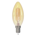 LED Димируема крушка FILAMENT VINTAGE C35 E14/6W/230V 2000K