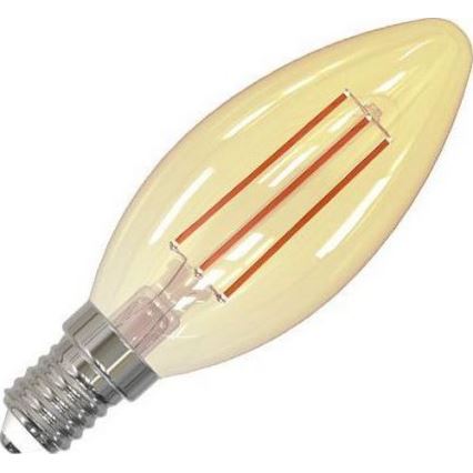 LED Димируема крушка FILAMENT VINTAGE C35 E14/6W/230V 2000K