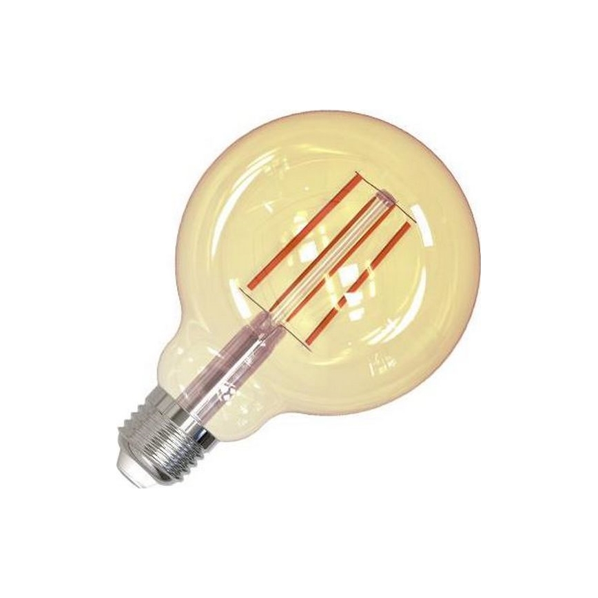 LED Димируема крушка FILAMENT VINTAGE G95 E27/12W/230V 2000K